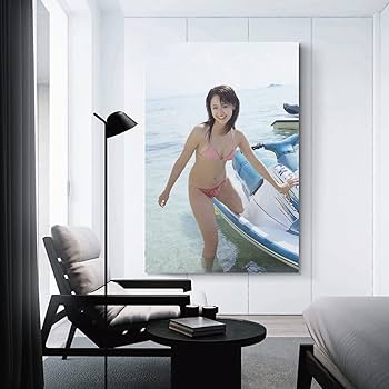 Amazon.co.jp: 沢尻エリカ写真ビキニ水着アートパネルポスター